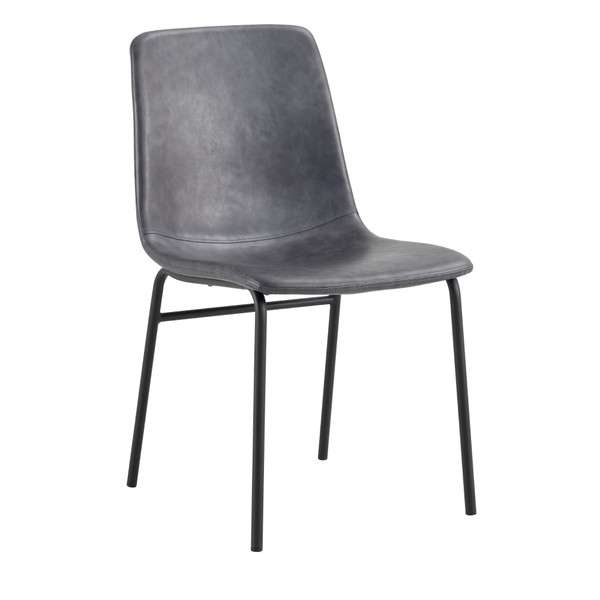 Aeon Charcoal Dining Chair - Set Of 2 AE9230-Charcoal