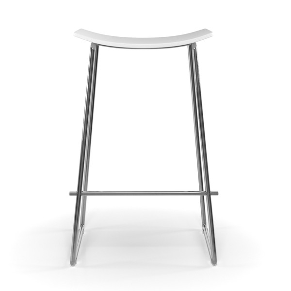 Aeon Counter Height Stool With White Seat AE-YD5105A-White