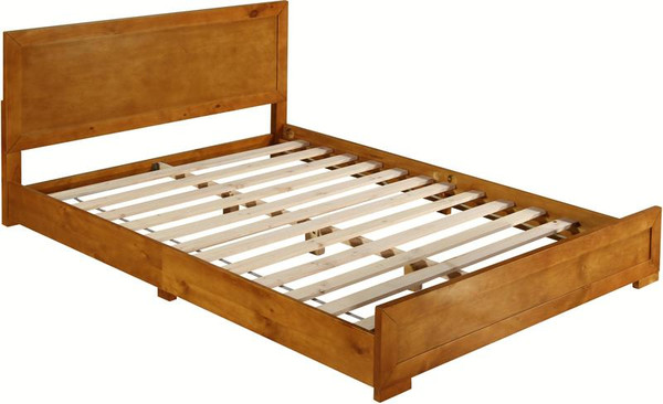 Oxford Oak Queen Bed 112632 By Camden Isle