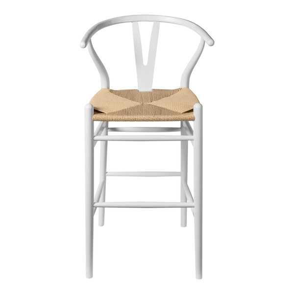 Aeon White & Natural Bar Stool AE9249-Bar-White-Natural