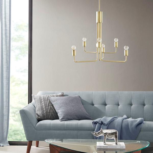 Milo 6-Light Chandelier By Ink+Ivy II150-0119