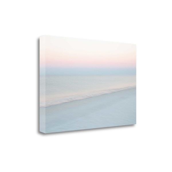 29" Cotton Candy Beach Sky 3 Giclee Wrap Canvas Wall Art 441129 By Homeroots