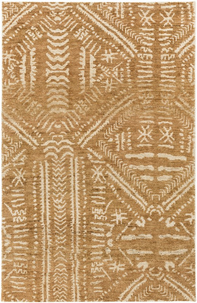 Surya Mandela Hand Knotted Yellow Rug MDA-1003 - 8' x 10'