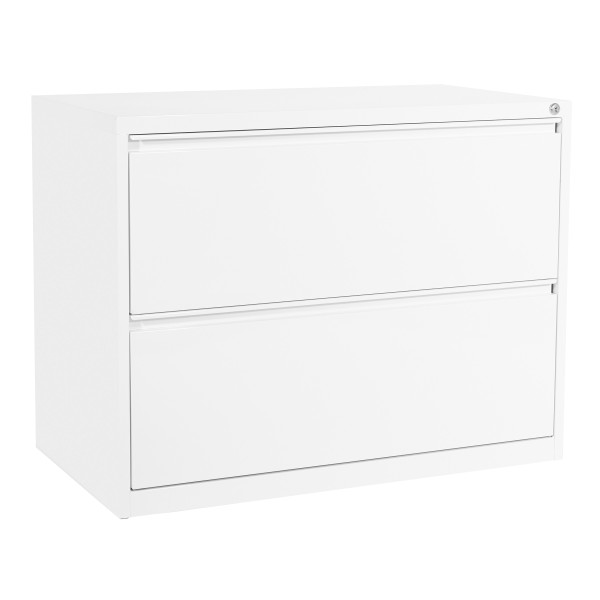 36" Wide 2 Drawer Lateral File - White LF236-WH By Office Star