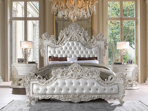 Homey Design Victorian Bed Eastern King HD-EK1813