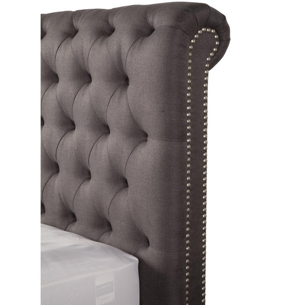 Cameron - Seal Queen Headboard 5/0 (Grey) BCAM#8000HB-SEA By Parker House