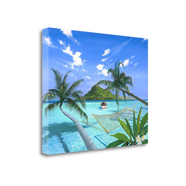 Tropical Paradise 3 Giclee Wrap Canvas Wall Art 443651 By Homeroots