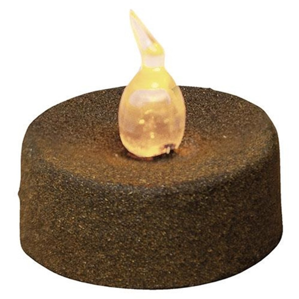 Cinnamon Coated Timer Tealight G84887 By CWI Gifts