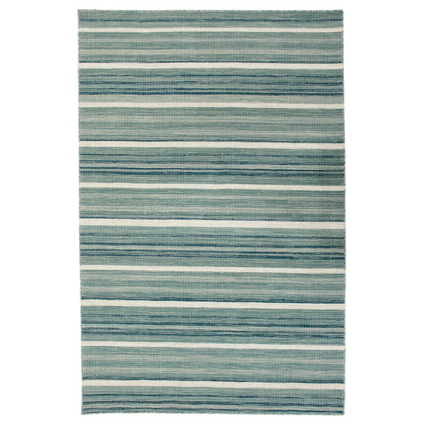 Liora Manne Aruba Faded Stripe Indoor Rug Aqua 8'3" x 11'6" ARB81753904