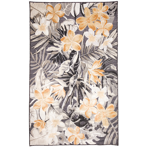 Liora Manne Canyon Paradise Indoor/Outdoor Rug Charcoal 2'6" x 3'11" CYN34937847