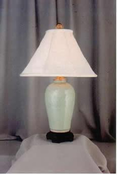 4004-1 Clayton Celadon Table Lamp