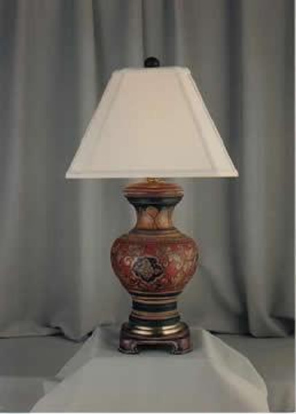 6002 Clayton Terracotta Table Lamp