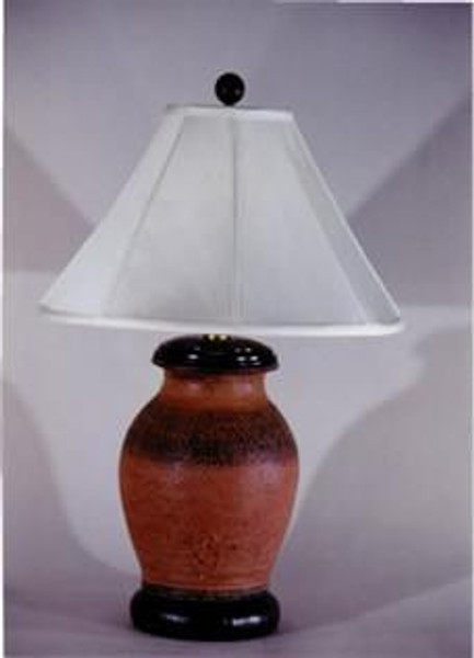 6010 Clayton Brick & Black Terracotta Table Lamp