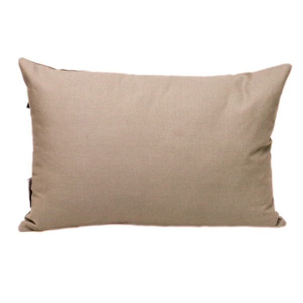 Parkland Collection Transitional Solid Grey Rectangle 18" X 12" Pillow 478725 By Homeroots
