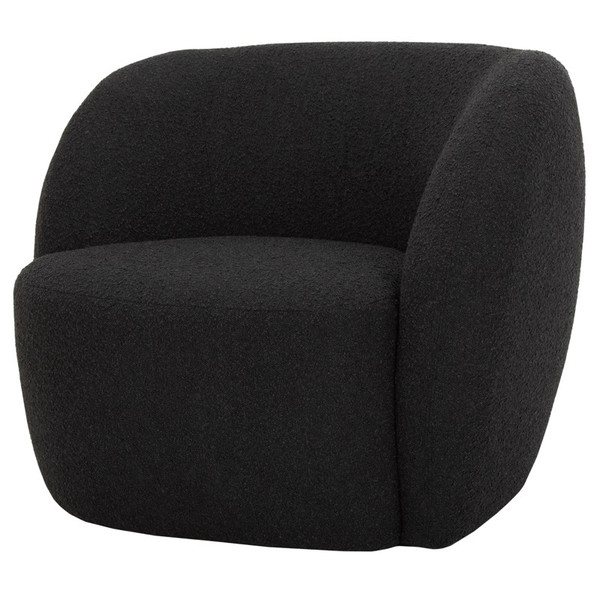 Selma Occasional Chair - Licorice Boucle/Black HGSN309 By Nuevo Living