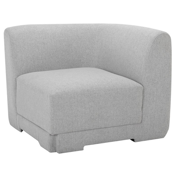 Seraphina Modular Corner Sofa - Linen/Black HGSN411 By Nuevo Living