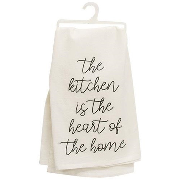CWI Gifts G54196 The Kitchen Is The Heart Of The Home Dish Towel