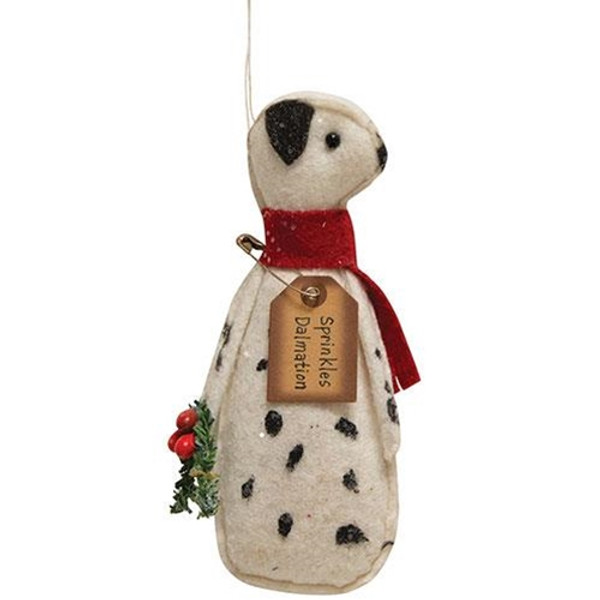 *Sprinkles Dalmation Ornament GCS38122 By CWI Gifts