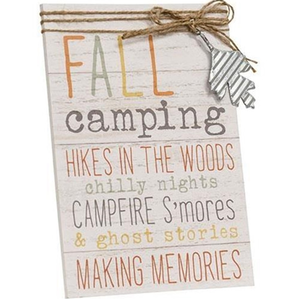 *Fall Outdoor Words Wood Easel Sign GHY04042 By CWI Gifts