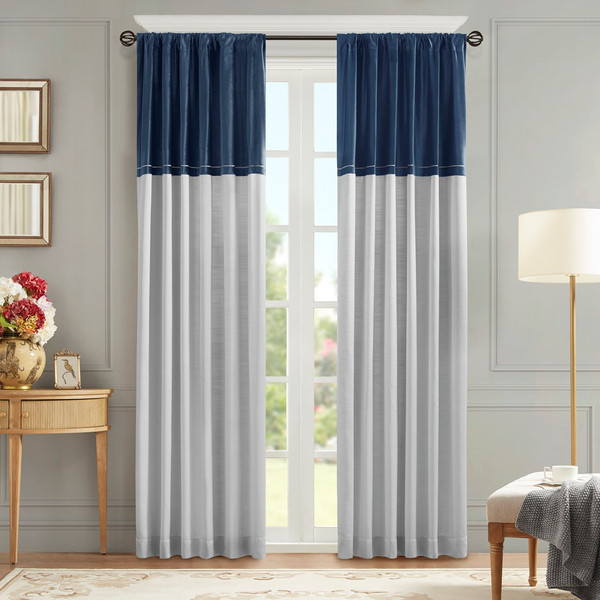Vicenza Invertible Curtain Panel (Single) By Croscill Classics CCL40-0060