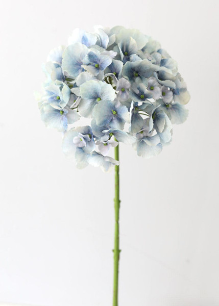 Blue Grey Fake Hydrangea Flower - 20.5" SLK-FSH391-BL By Afloral
