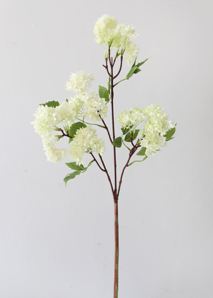 Cream Artificial Bouvardia Flower Branch - 32" SLK-FSB037-WH By Afloral