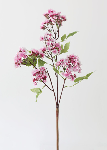 Pink Artificial Bouvardia Flower Branch - 32" SLK-FSB037-LV By Afloral