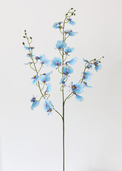 Blue Artificial Oncidium Orchids - 38" SLK-FSO601-BL By Afloral