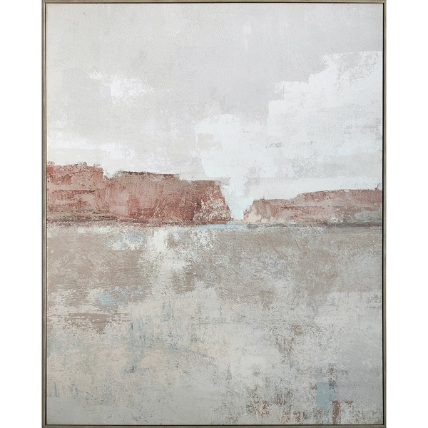 Sedona Framed Pumice Canvas - Blush Canyon By Madison Park MP95C-0317