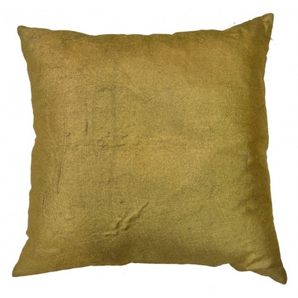 AURA01A-GD Terequite Natural Linen Ground W/ All Over Gold Foil Pillow
