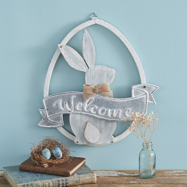 Welcome Bunny Sign 440282 By CTW Home