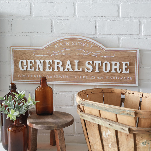 General Store Wall Sign 440301 By CTW Home
