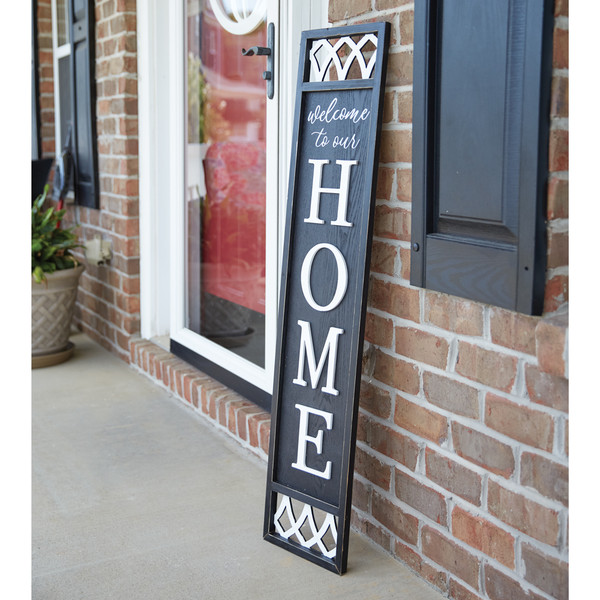 Welcome To Our Home Porch Sign 440329 By CTW Home