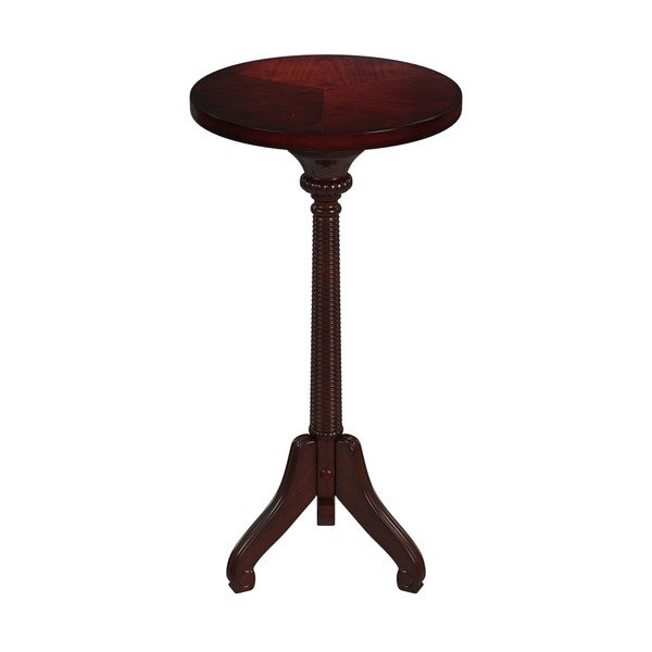 Butler Florence Pedestal Accent Table, Cherry Brown 1583024
