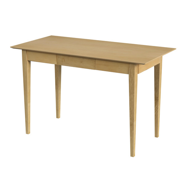 Butler Caelynn 48" Natural Wood Shaker Writing Desk, Natural 5520312