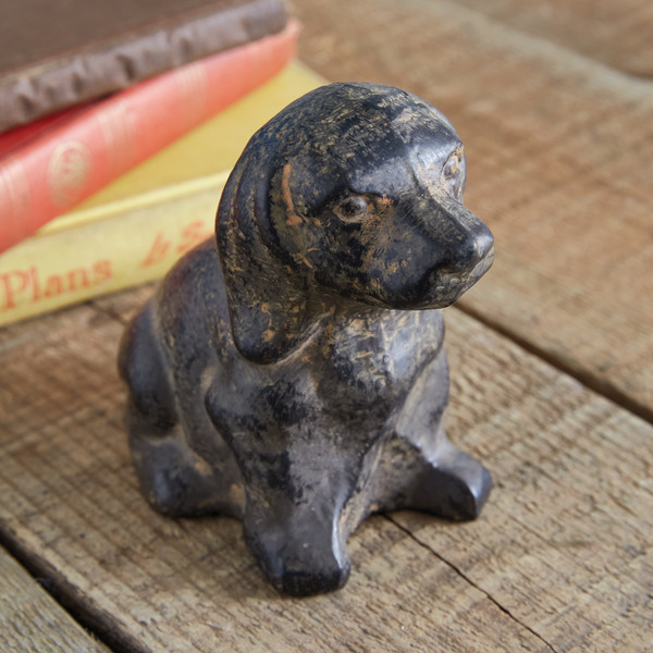 Cast Iron Puppy Figurine 420240 By CTW Home