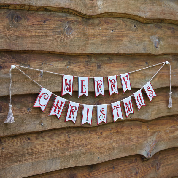 Merry Christmas Banner 440248 By CTW Home
