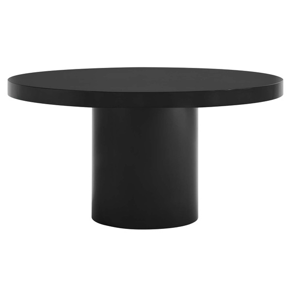 Modway Gratify 60" Round Dining Table - Black EEI-4910-BLK