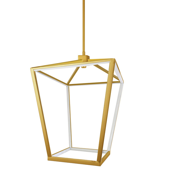 46 Wattage Chandelier, Aged Brass With White Silicone Diffuser CAG-2046C-AGB By Dainolite