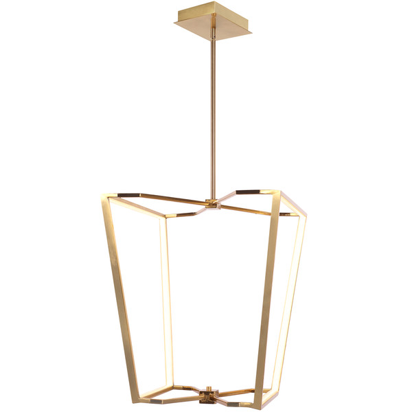 60 Wattage Chandelier, Aged Brass With White Silicone Diffuser CUR-2260C-AGB By Dainolite