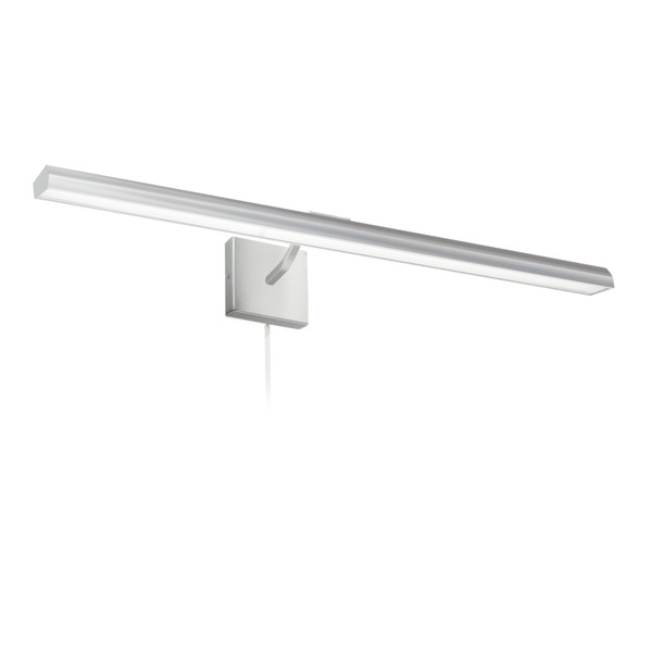 40 Wattage Picture Light, Satin Chrome With Frosted Glass PIC222-32LED-SC By Dainolite