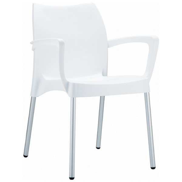 Compamia Dolce Resin Outdoor Armchair White (Set Of 2) ISP047-WHI