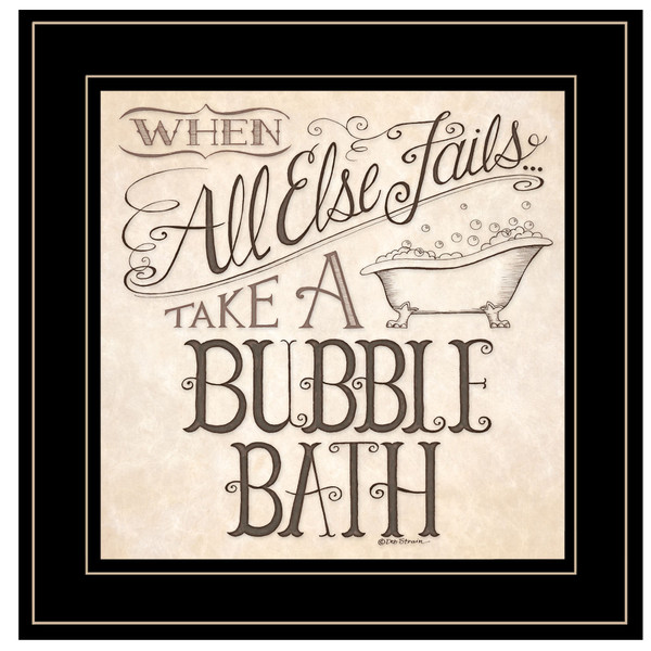 When All Else Fails 3 Black Framed Print Wall Art 404889 By Homeroots