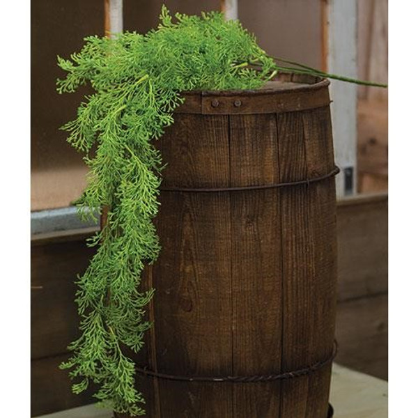 Coral Fern Hanging Bush 33" FV9847LG By CWI Gifts