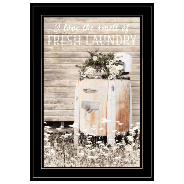 Fresh Laundry 2 Black Framed Print Wall Art 405017 By Homeroots