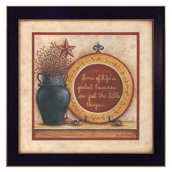 Greatest Treasures 1 Black Framed Print Wall Art 405272 By Homeroots