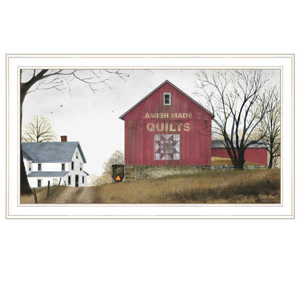 The Quilt Barn 4 White Framed Print Wall Art 406416 By Homeroots