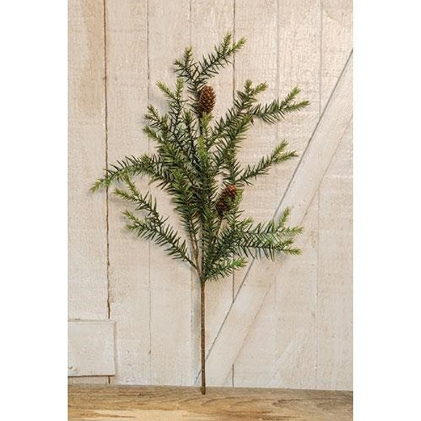Sargent Spruce Spray W/Cones 22" FXP78100 By CWI Gifts