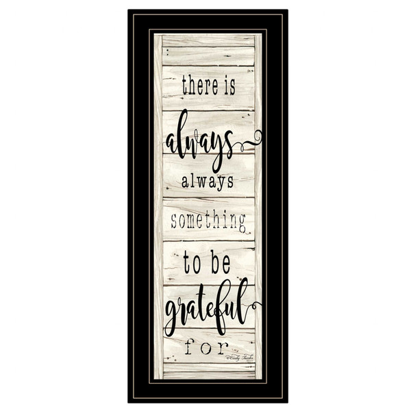 Be Grateful Collection 2 Black Framed Print Wall Art 406817 By Homeroots