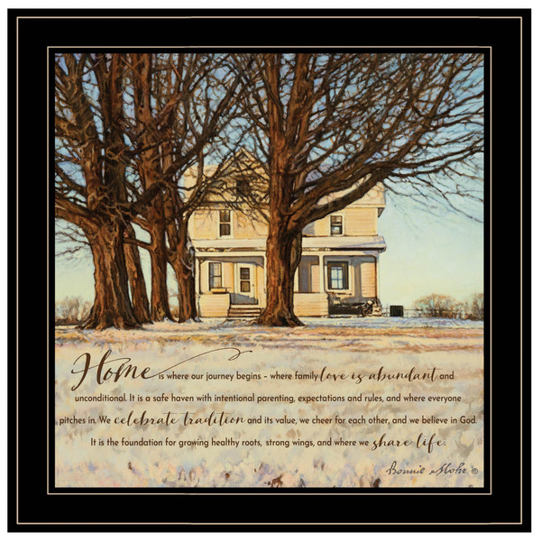 Home 2 Black Framed Print Wall Art 406829 By Homeroots